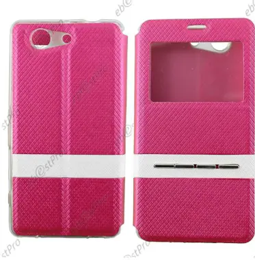 ebestStar ® View Sony Xperia Z3 Compact Estuche, Rosa + Mini ebestStar ® View Sony Xperia Z3 Compact Estuche, Rosa + Mini