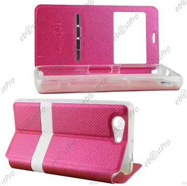 ebestStar ® View Sony Xperia Z3 Compact Estuche, Rosa + Mini ebestStar ® View Sony Xperia Z3 Compact Estuche, Rosa + Mini