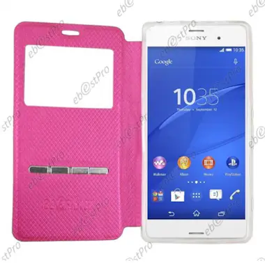 ebestStar ® View Sony Xperia Z3 Compact Estuche, Rosa + Mini ebestStar ® View Sony Xperia Z3 Compact Estuche, Rosa + Mini