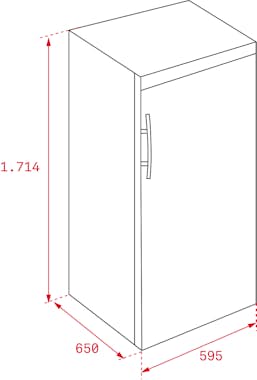 Teka Teka TGF3 270 congelador Vertical Independiente 25 Teka Teka TGF3 270 congelador Vertical Independiente 25