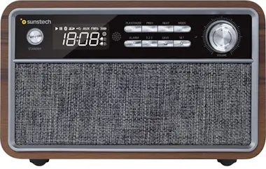Sunstech Sunstech RPBT500 Portátil Digital Negro, Madera Sunstech Sunstech RPBT500 Portátil Digital Negro, Madera