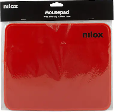 Nilox Nilox Alfombrilla roja para ratón de Nilox Nilox Alfombrilla roja para ratón de