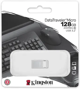 Kingston Kingston Technology DataTraveler Micro unidad flas Kingston Kingston Technology DataTraveler Micro unidad flas