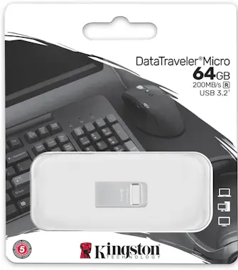 Kingston Kingston Technology DataTraveler Micro unidad flas Kingston Kingston Technology DataTraveler Micro unidad flas