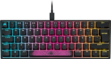 Corsair Corsair K65 RGB MINI teclado USB QWERTY Español Ne Corsair Corsair K65 RGB MINI teclado USB QWERTY Español Ne