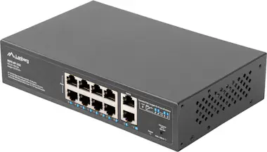 Lanberg Lanberg RSFE-8P-2GE-120 switch No administrado Gig Lanberg Lanberg RSFE-8P-2GE-120 switch No administrado Gig