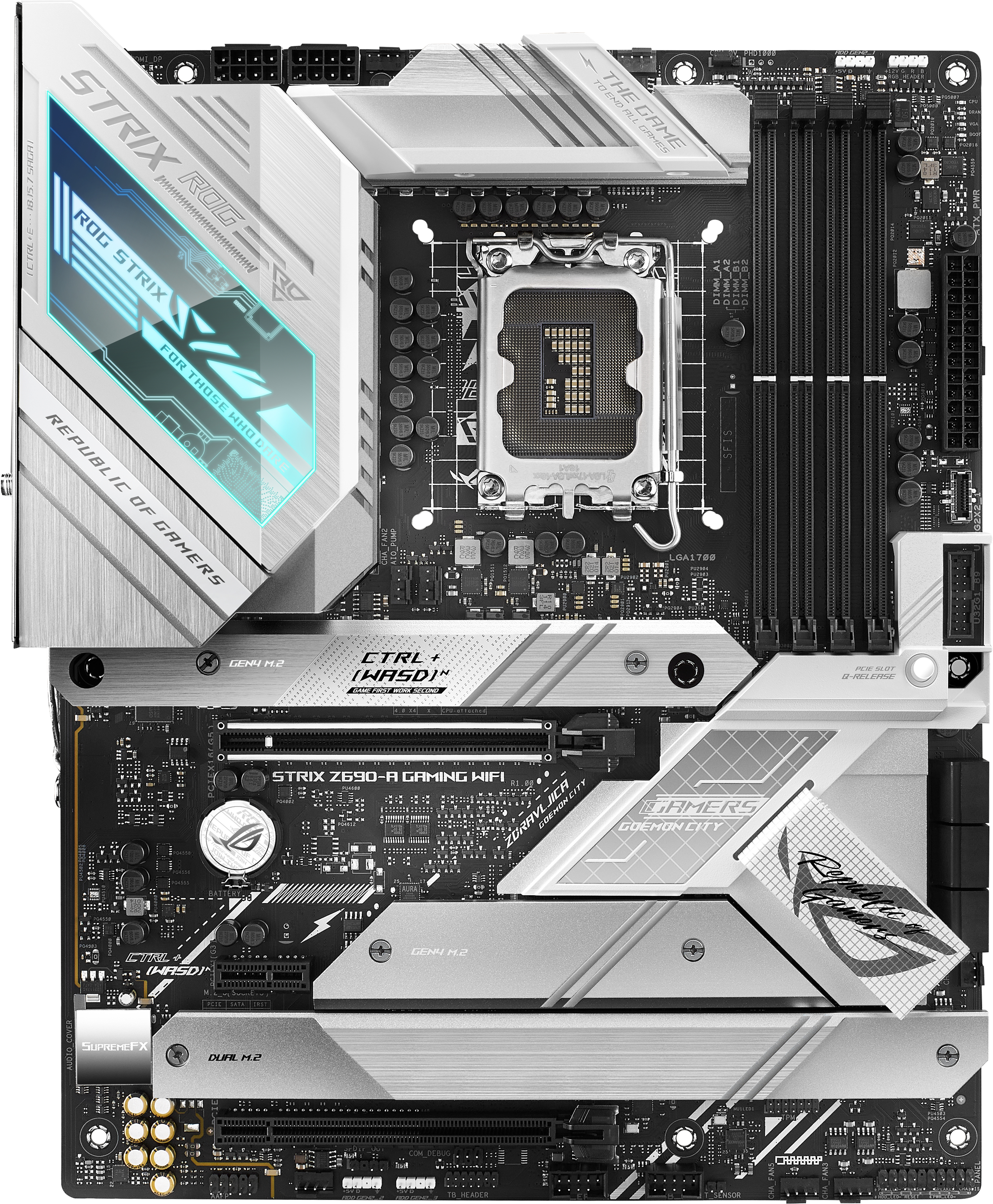 asus rog strix z690-a gaming wifi intel z690 lga 1700 atx