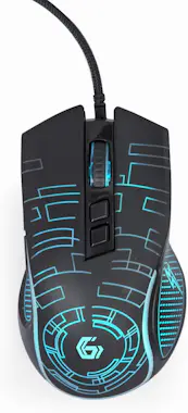 Gembird Gembird MUSG-RGB-01 ratón mano derecha USB tipo A Gembird Gembird MUSG-RGB-01 ratón mano derecha USB tipo A