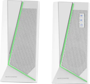 Mars Gaming Mars Gaming MS7 altavoz blanco Inalámbrico y alámb Mars Gaming Mars Gaming MS7 altavoz blanco Inalámbrico y alámb