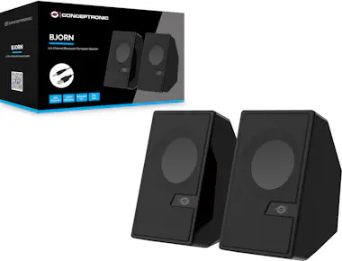 Conceptronic Conceptronic BJORN02B altavoz De 2 vías Negro Inal Conceptronic Conceptronic BJORN02B altavoz De 2 vías Negro Inal