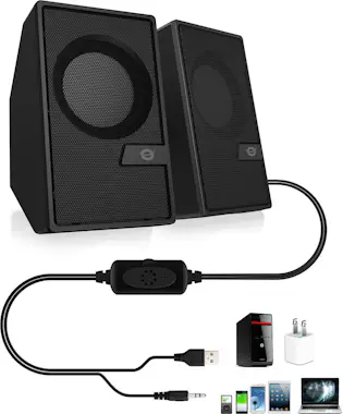 Conceptronic Conceptronic BJORN02B altavoz De 2 vías Negro Inal Conceptronic Conceptronic BJORN02B altavoz De 2 vías Negro Inal