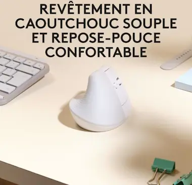 Logitech - Ratón Lift para Mac - Inalámbrico Ergonómico - B Logitech - Ratón Lift para Mac - Inalámbrico Ergonómico - B