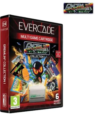 Just for Games Evercade Gremlin Colección 1, Cartucho Evercade N° Just for Games Evercade Gremlin Colección 1, Cartucho Evercade N°