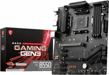 MSI PLACA B550 GAMING GEN3,AMD,AM4,B550,4DDR4,128GB,DV MSI PLACA B550 GAMING GEN3,AMD,AM4,B550,4DDR4,128GB,DV