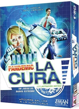asmodee Juego de mesa pandemic la cura pegi 8 asmodee Juego de mesa pandemic la cura pegi 8