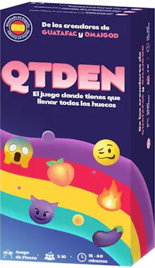 asmodee Juego de mesa qtden pegi 16 asmodee Juego de mesa qtden pegi 16
