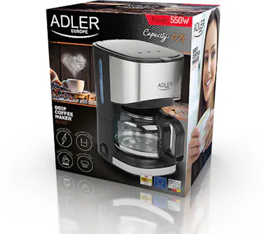 ADLER Adler AD 4407 cafetera eléctrica Semi-automática C ADLER Adler AD 4407 cafetera eléctrica Semi-automática C