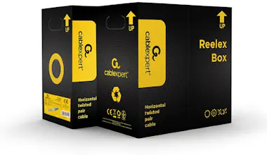 Gembird Gembird UPC-5004E-SOL-B cable de red Azul 305 m Ca Gembird Gembird UPC-5004E-SOL-B cable de red Azul 305 m Ca