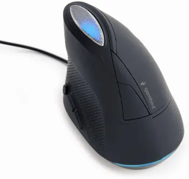 Gembird Gembird MUS-ERGO-03 ratón mano derecha USB tipo A Gembird Gembird MUS-ERGO-03 ratón mano derecha USB tipo A