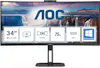 AOC AOC V5 CU34V5CW 86,4 cm (34"") 3440 x 1440 Pixeles AOC AOC V5 CU34V5CW 86,4 cm (34"") 3440 x 1440 Pixeles