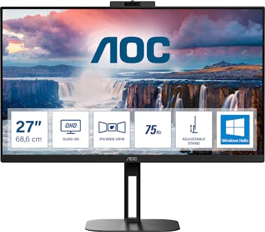 AOC AOC V5 Q27V5CW 68,6 cm (27"") 2560 x 1440 Pixeles AOC AOC V5 Q27V5CW 68,6 cm (27"") 2560 x 1440 Pixeles
