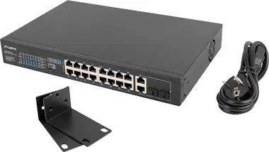 Lanberg Lanberg RSFE-16P-2C-150 switch No administrado Gig Lanberg Lanberg RSFE-16P-2C-150 switch No administrado Gig