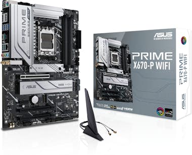 Asus ASUS PRIME X670-P WIFI AMD X670 Zócalo AM5 ATX Asus ASUS PRIME X670-P WIFI AMD X670 Zócalo AM5 ATX