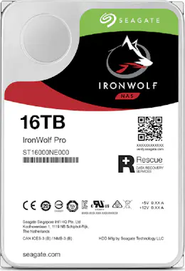 Seagate Seagate IronWolf Pro ST16000NT001 disco duro inter Seagate Seagate IronWolf Pro ST16000NT001 disco duro inter