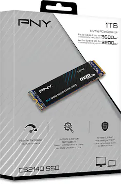 PNY PNY CS2140 M.2 1000 GB PCI Express 4.0 3D NAND NVM PNY PNY CS2140 M.2 1000 GB PCI Express 4.0 3D NAND NVM