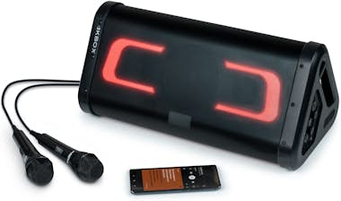 BIGBEN Altavoz inalambrico luminoso Bluetooth con Karaoke BIGBEN Altavoz inalambrico luminoso Bluetooth con Karaoke
