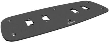Vogels VOGELS PFF 7070 FLOOR MOUNT PLATE DOUBLE BLACK (PF Vogels VOGELS PFF 7070 FLOOR MOUNT PLATE DOUBLE BLACK (PF