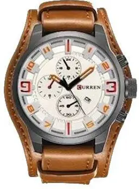 OEM Reloj Curren 8225 - Marrón/Blanco OEM Reloj Curren 8225 - Marrón/Blanco