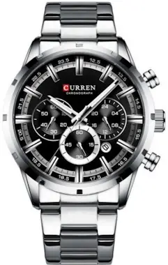 OEM Reloj CURREN 8355 - Plata / Negro OEM Reloj CURREN 8355 - Plata / Negro