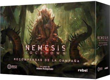 asmodee Juego de mesa nemesis lockdown recompensas de camp asmodee Juego de mesa nemesis lockdown recompensas de camp