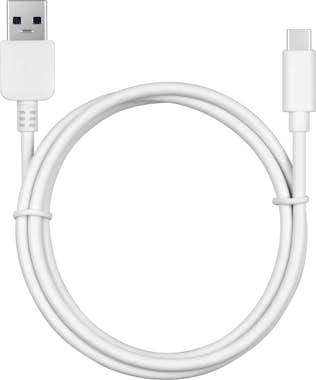 Coolbox Cable Usb-a A Usb-c 1m Blanco Coolbox