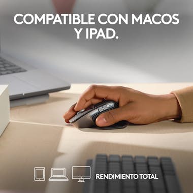 Logitech Logitech MX Master 3S for Mac ratón mano derecha B Logitech Logitech MX Master 3S for Mac ratón mano derecha B