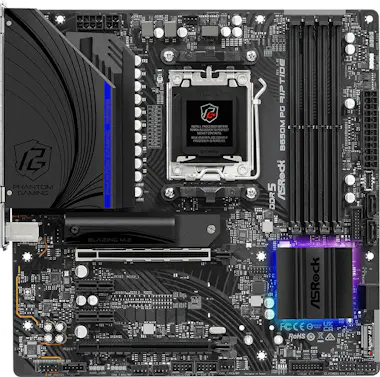 Asrock Asrock B650M PG Riptide AMD B650 Zócalo AM5 micro Asrock Asrock B650M PG Riptide AMD B650 Zócalo AM5 micro