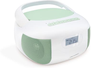 Metronic Radio Cd Bluetooth Verde Pastel 477186 Metronic Radio Cd Bluetooth Verde Pastel 477186