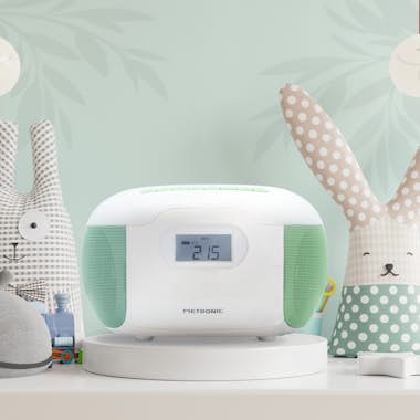 Metronic Radio Cd Bluetooth Verde Pastel 477186 Metronic Radio Cd Bluetooth Verde Pastel 477186