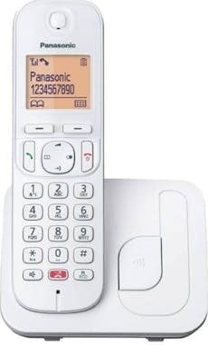 Panasonic Teléfono Inalámbrico KX-TGC250SPW/ Blanco Panasonic Teléfono Inalámbrico KX-TGC250SPW/ Blanco