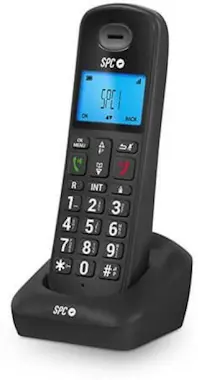 SPC TELEFONO INALAMBRICO GOSSIP 2 NEGRO SPC TELEFONO INALAMBRICO GOSSIP 2 NEGRO