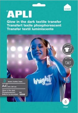Apli Papel transfer Glossy 10248/ DIN A4/ 3 Hojas Apli Papel transfer Glossy 10248/ DIN A4/ 3 Hojas