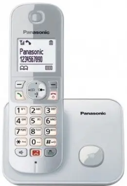 Panasonic TELÉFONO PANASONIC KX-TG6851SPS SILVER Panasonic TELÉFONO PANASONIC KX-TG6851SPS SILVER