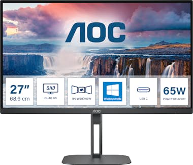 AOC AOC V5 Q27V5N 68,6 cm (27"") 2560 x 1440 Pixeles Q AOC AOC V5 Q27V5N 68,6 cm (27"") 2560 x 1440 Pixeles Q