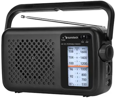 Sunstech Sunstech RPS760 Portátil Negro Sunstech Sunstech RPS760 Portátil Negro