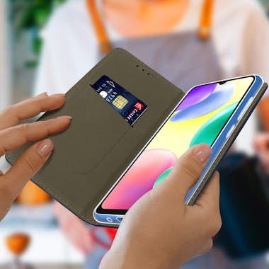 Avizar Funda Xiaomi Redmi 10A Tarjetero Función Soporte v Avizar Funda Xiaomi Redmi 10A Tarjetero Función Soporte v