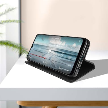 Avizar Funda Realme C31 Tarjetero Soporte Negro Avizar Funda Realme C31 Tarjetero Soporte Negro