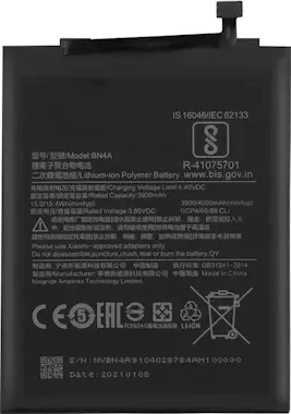 Clappio Batería Interna Redmi Note 7 4000mAh 100% Compatib Clappio Batería Interna Redmi Note 7 4000mAh 100% Compatib