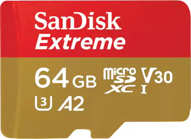 SanDisk SanDisk Extreme 64 GB MicroSDXC UHS-I Clase 10 SanDisk SanDisk Extreme 64 GB MicroSDXC UHS-I Clase 10