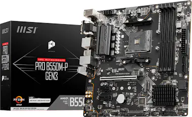 MSI MSI PRO B550M-P GEN3 AMD B550 Zócalo AM4 micro ATX MSI MSI PRO B550M-P GEN3 AMD B550 Zócalo AM4 micro ATX